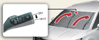 Accessing the Kia Carnival wiper service position
