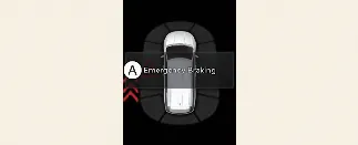 Kia Carnival Blind-Spot Collision-Avoidance Assist intervention during lane departure