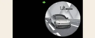 Kia Carnival instrument cluster display: Blind-Spot View Monitor right side
