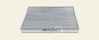 Verifying proper seal of the Kia Carnival rear air filter cover
