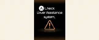 Kia Carnival cluster display showing Driver Assistance system malfunction alert