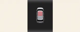 Sunroof open indicator on Kia Carnival cluster display