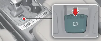 Manual release of Electronic Parking Brake in Kia Carnival