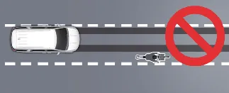 Kia Carnival Evasive Steering Assist pedestrian detection boundary