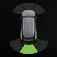 Reverse parking visual indicator for Kia Carnival (long distance)