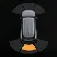 Reverse parking visual indicator for Kia Carnival (medium distance)