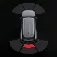 Reverse parking visual indicator for Kia Carnival (close proximity)