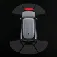 Visual indicator for objects within 30cm of Kia Carnival