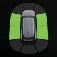 Visual distance indicator (60-120cm) on Kia Carnival cluster
