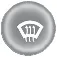 Defrost-level airflow icon