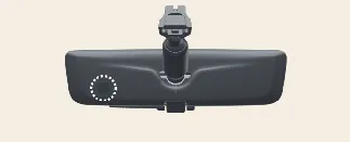 Warning: do not cover sensors on Kia Carnival mirror
