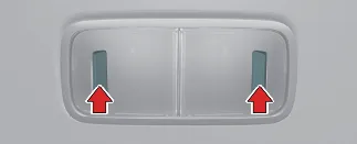 Rear interior lamp Type B