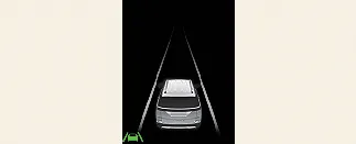Kia Carnival active lane detection highlighting