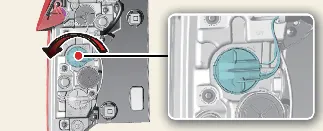 Accessing the Kia Carnival taillamp bulb