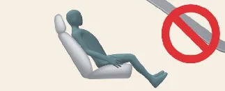 Do not recline Kia Carnival seat too far