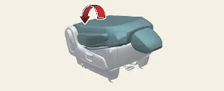 Locking the rear seat catches into the Kia Carnival floor strikers