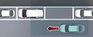 Kia Carnival Safe Exit Warning (SEW) system active display