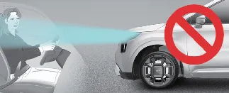 Illustration of night driving safety tips for Kia Carnival