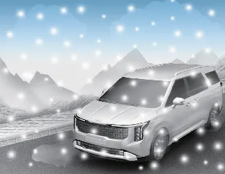 Driving a Kia Carnival safely during heavy rainfall