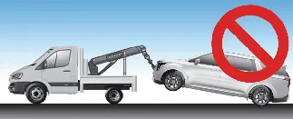 Correct wheel lift equipment usage for Kia Carnival