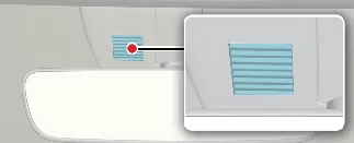 Auto defogging sensor location in Kia Carnival