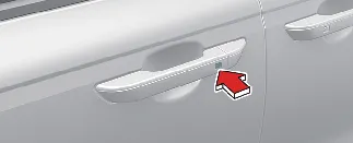 Operating Kia Carnival door locks with a smart key fob